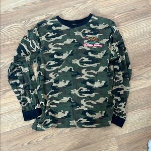 Camo Long Sleeve Shirt